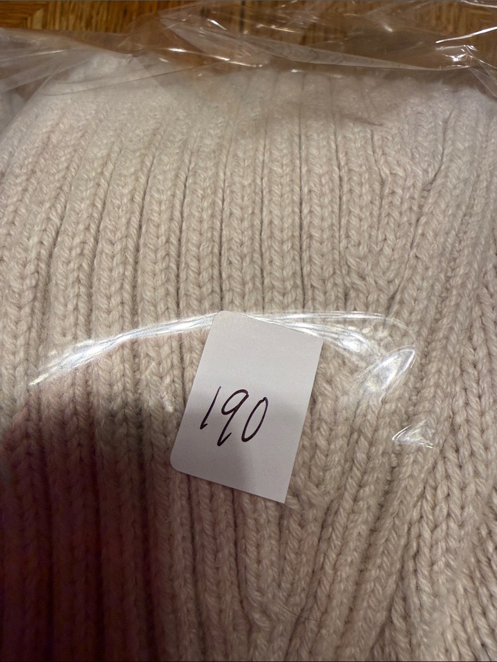 J. Crew Men’s Cream and Navy Striped Shawl Neck Sweater - Picture 10 of 10